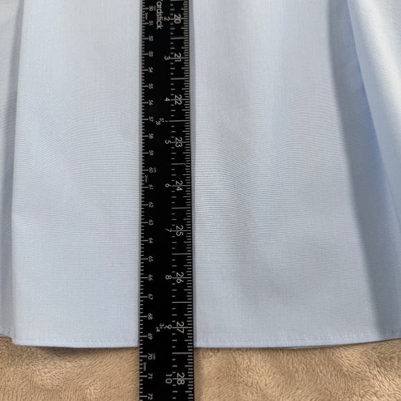 Ralph Lauren Shirt Womens Size X Large Light Blue Sleeveless Stretch Non Iron - Picture 9 of 11